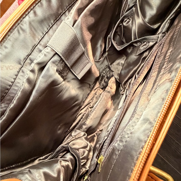 Loveook Brown Floral Leather Tote Bag - Picture 3 of 7